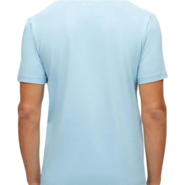 HUGO BOSS T Shirts Men Light Blue-5