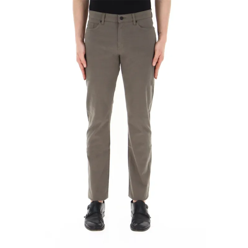 HUGO BOSS SS24 Casual Pants Men's Army Green-3