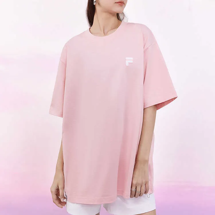 FILA FUSION FOB Series T Shirt Unisex Youth Pink-2