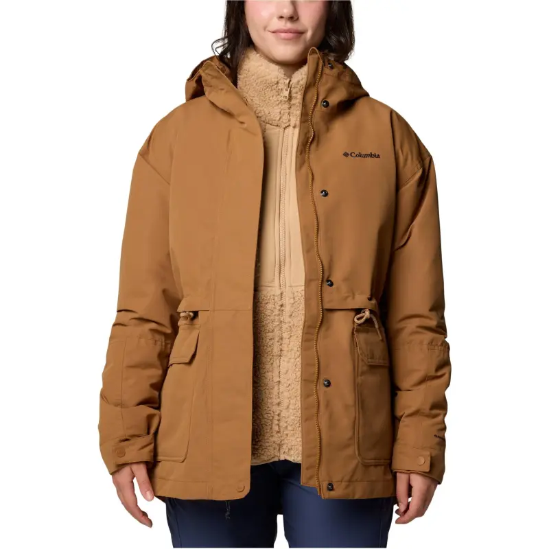 Columbia Jackets Coats Women's Brown-2