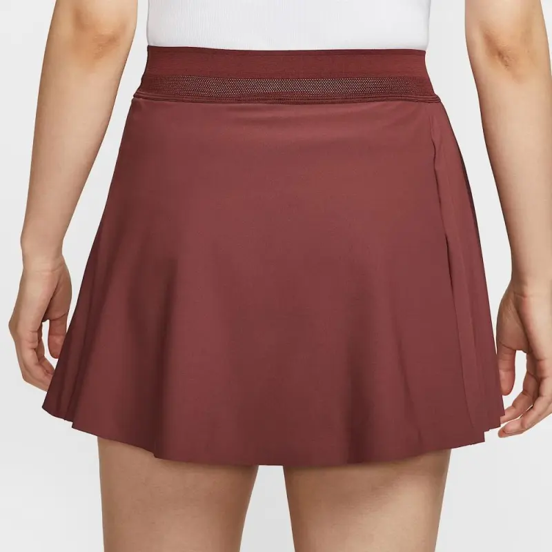 Nike Court SlamDri Fit SS25 Casual Short Skirts Women's Dark Team Red/Dark Red/White Color-3