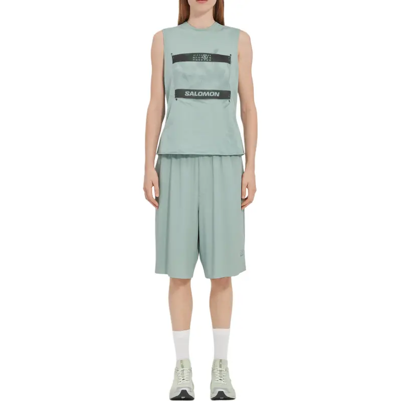 MM6 Maison Margiela X Salomon Logo print Tank Top-1