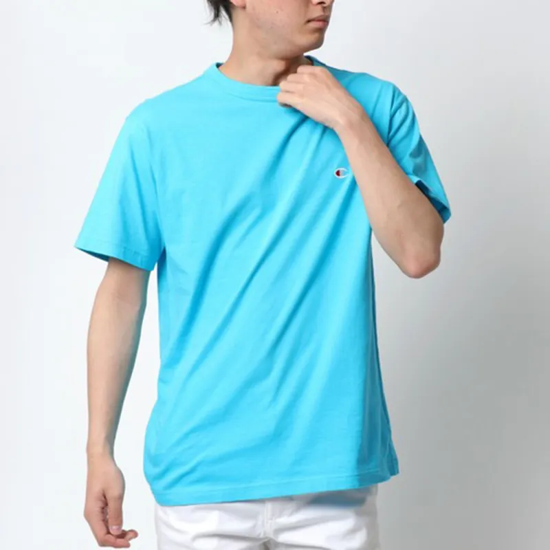 Champion T Shirt Unisex Sky Blue-1