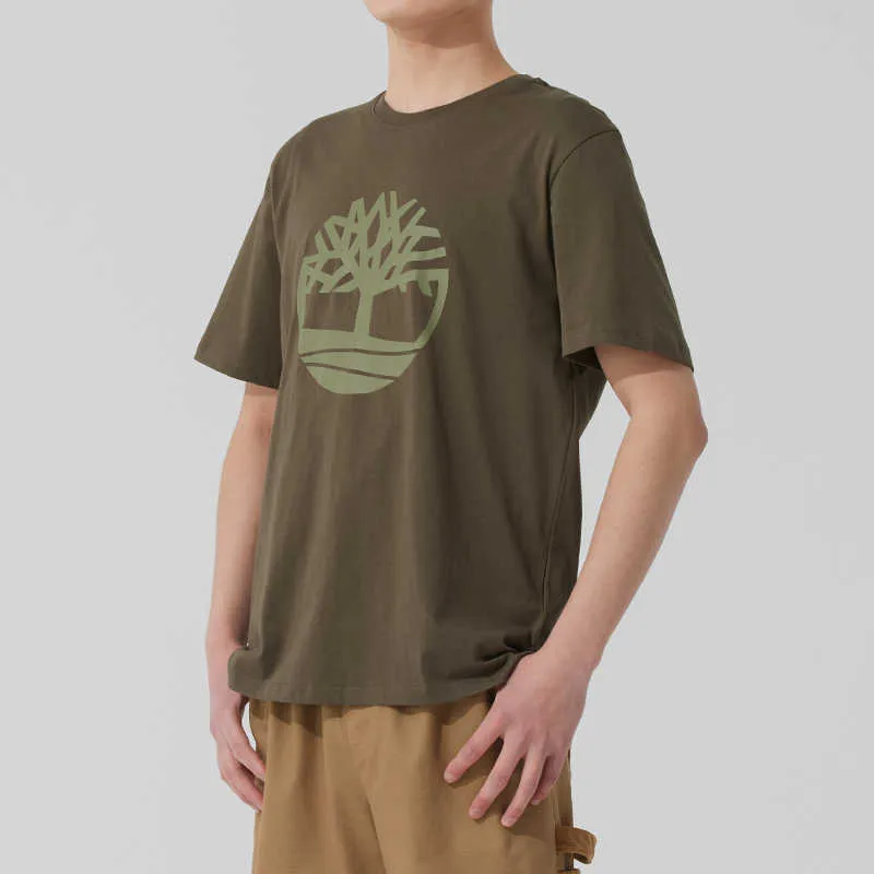 Timberland T Shirts Men Green-2