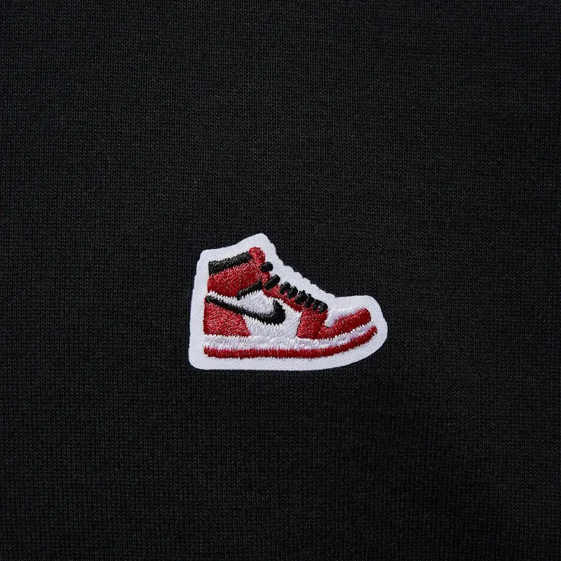 Jordan JORDAN BRAND T-Shirt Men's Black/Campus Red-4