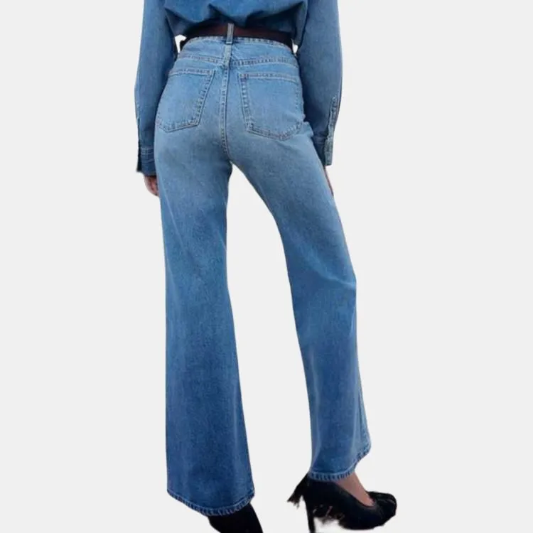 H&M Jeans Women's Light Denim Blue-2