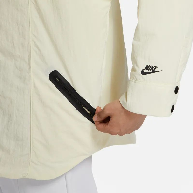 Nike Puffer Jackets Women's Ecru-5