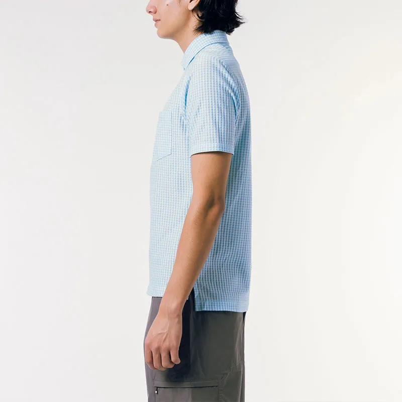 LACOSTE Polo Shirt Men's Light Blue-4