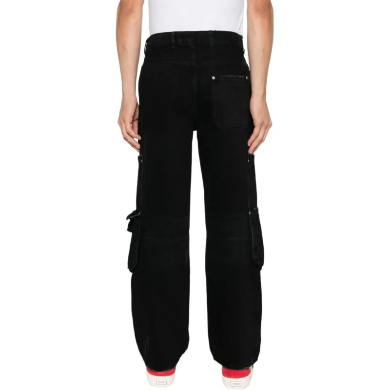 REPRESENT R3 Workshop Distressed Jeans-1