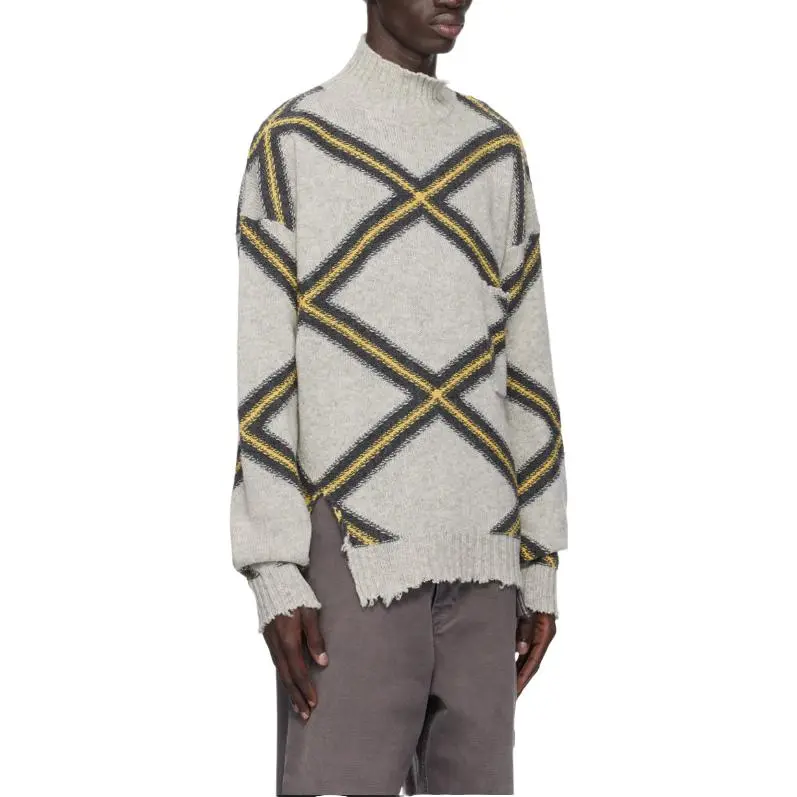 MARNI Diamond Pattern Knitted Sweater-3