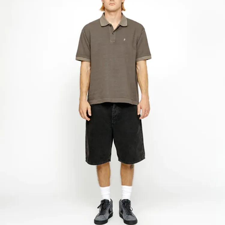 Stussy SS24 Drop2 Pigment Dyed Pique Polo Shirt-7
