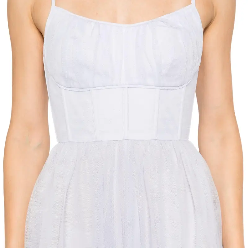 Zimmermann Tulle Corset Midi Dress-3