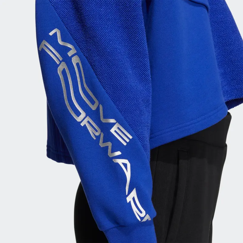Adidas Neo Sweatshirts Women's Blue-4