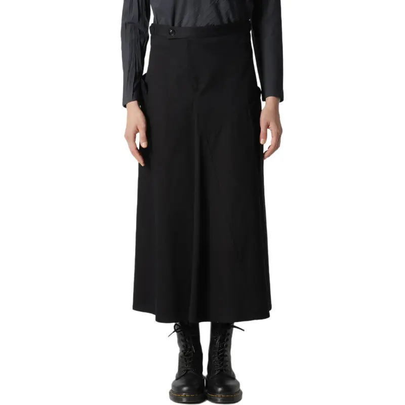Yohji Yamamoto Panelled Skirt-5