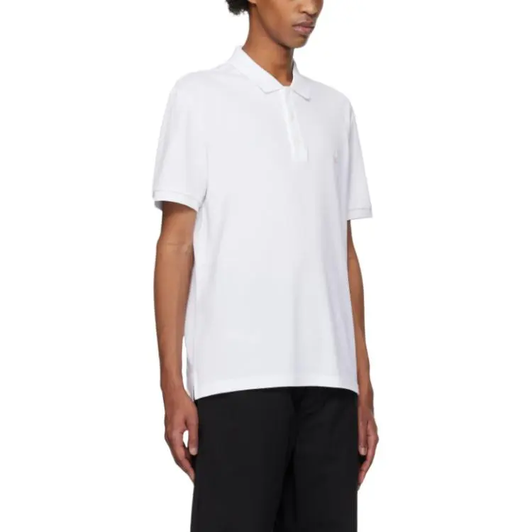 MOSCHINO Goose Embroidered Polo Shirt-1