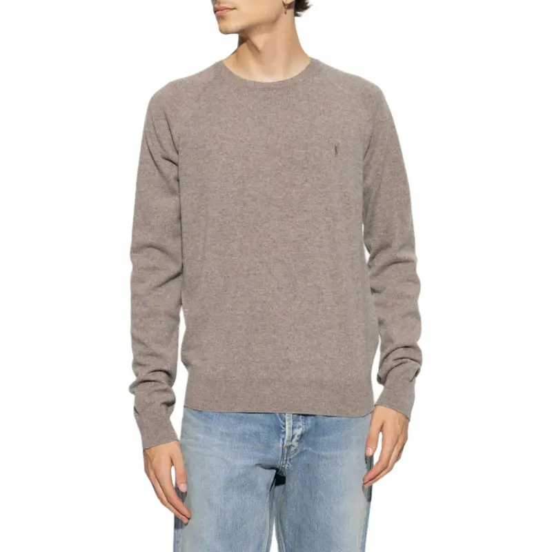 SAINT LAURENT Round Neck Sweater-2