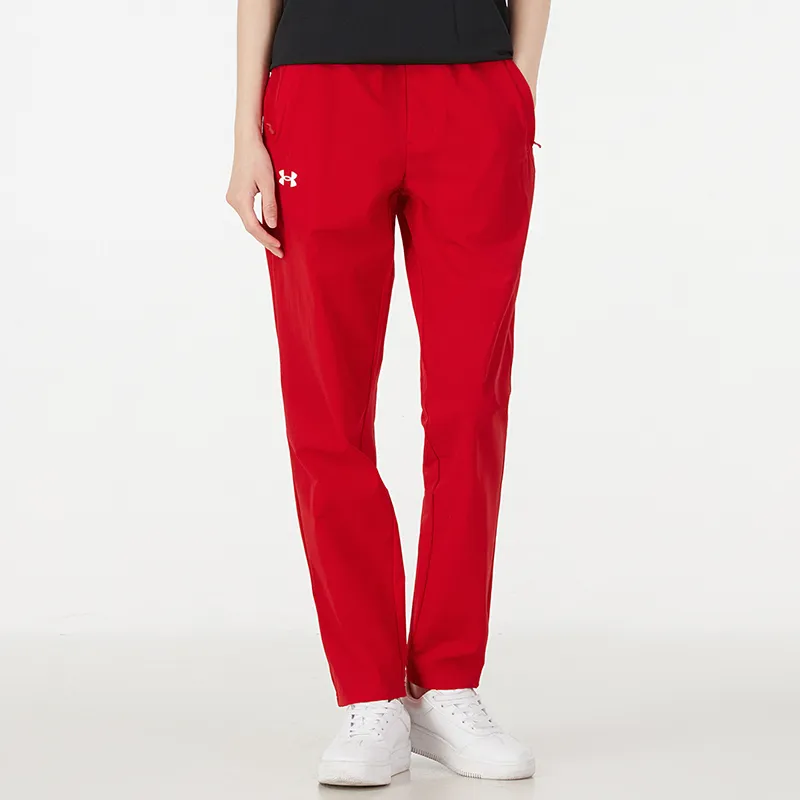 Under Armour Sports Pants Women's Red-1
