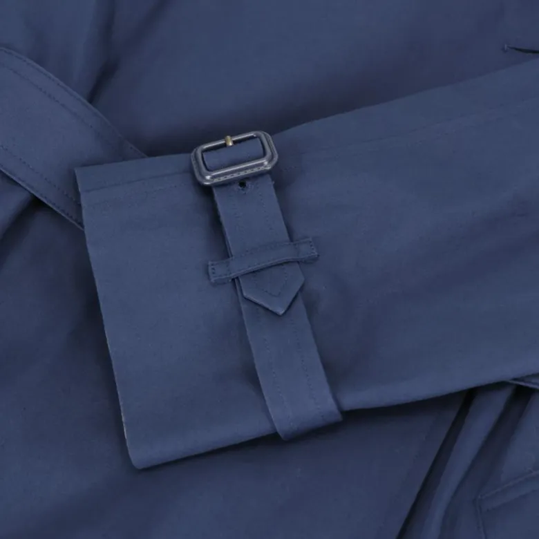 Burberry Trench Coat Women's Blue-2