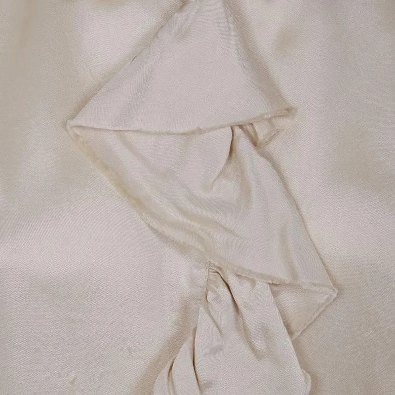 ASPESI Ruffle Short sleeve Blouse-2