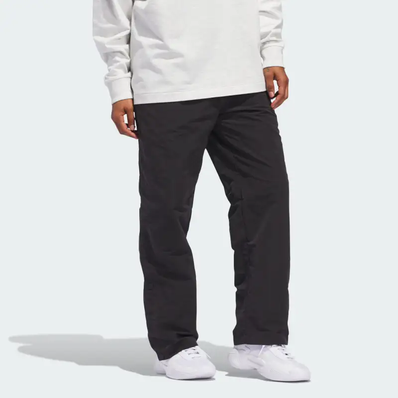 Adidas Free Shipping With AdiClub Adidas Basketball Woven Snap Pants-2