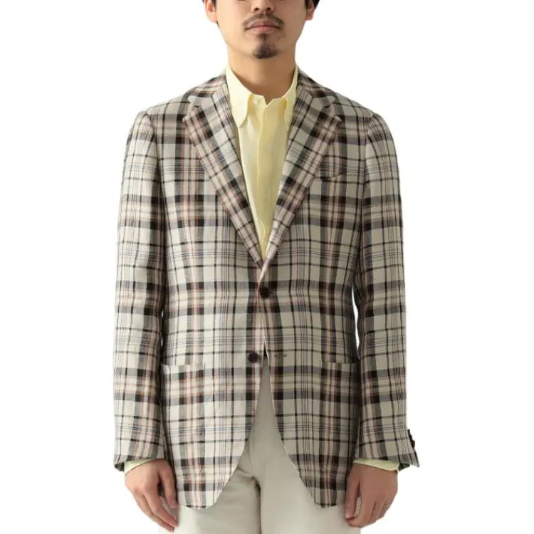 Beams Business Suit Men's Beige-2
