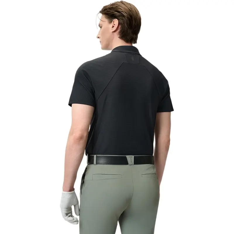 FILA Golf Series Polo Shirt Men's Pitch Black-3