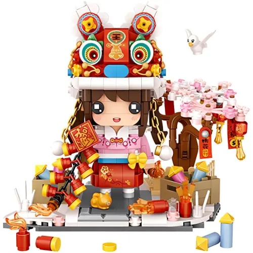 LOZ 플라스틱 빌딩 블록