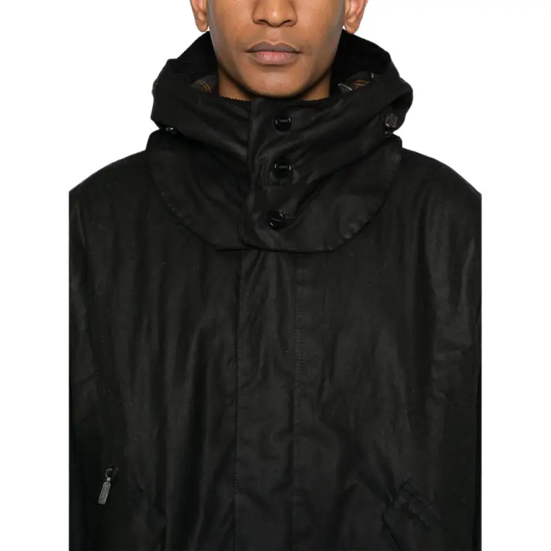 BARBOUR Short Wind Hooded Parka-4