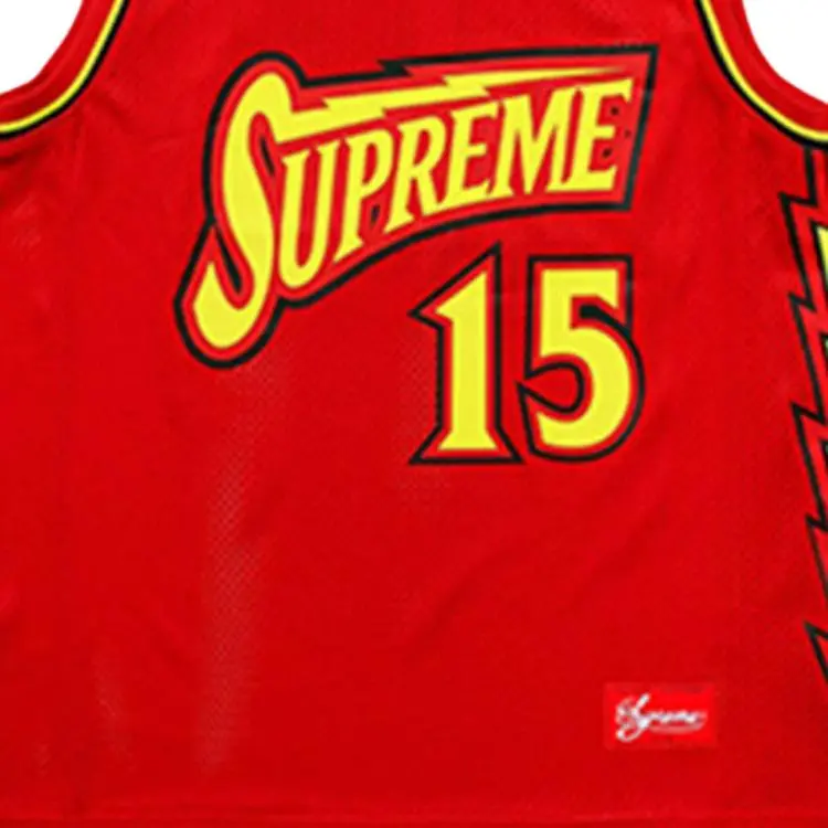 Supreme Bolt Basketball Jersey-3