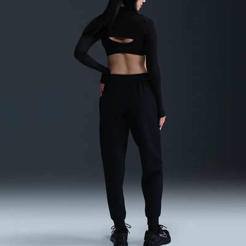 Nike Dri-Fit 24.7 ImpossiblySoft Knitted Sports Pants Women's Black-5