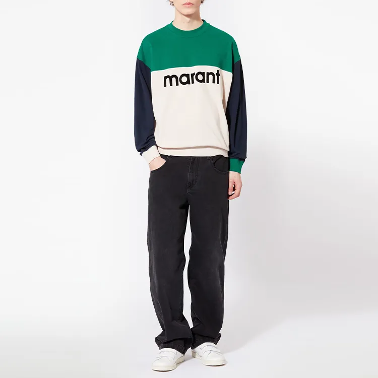 ISABEL MARANT FW23 Sweatshirt Men's Turquoise-1