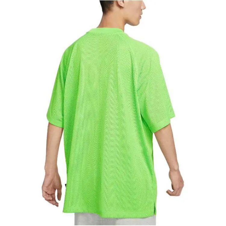 Nike T Shirts Men Green Yellow-1