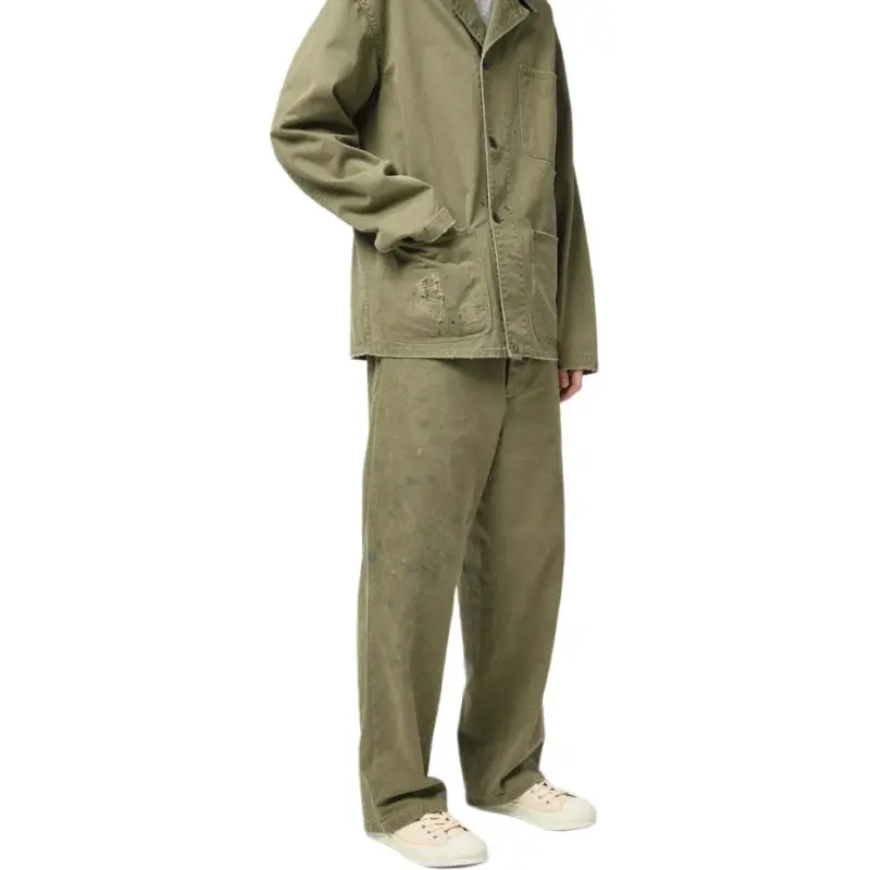 Bowwow SS25 USN N 3 TWILL TROUSERS Jeans Unisex-4