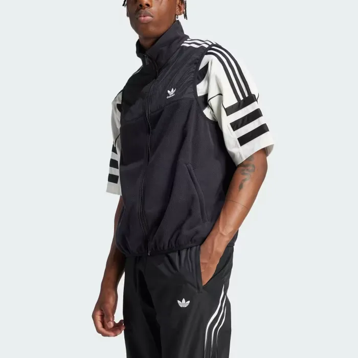 Adidas Originals Adicolor 3 Stripes Microfleece Vest-3
