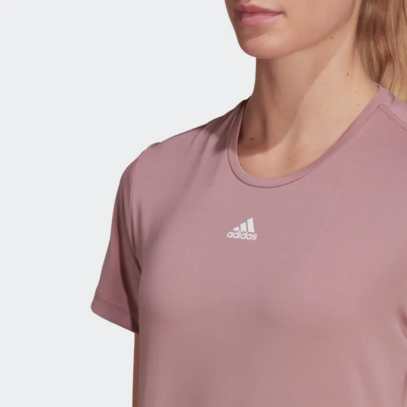 Adidas T Shirts Women's Purple Pink-4