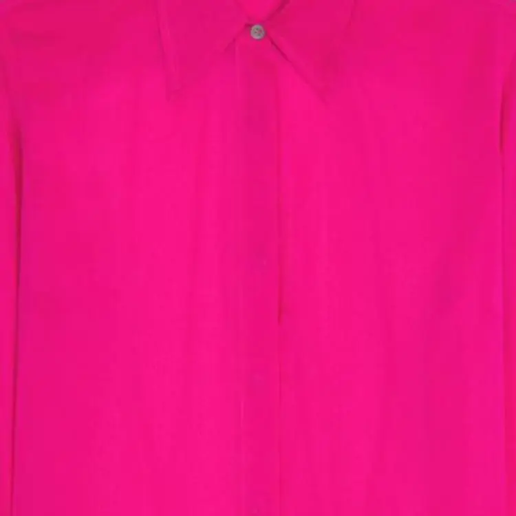 DRIES VAN NOTEN Fitted Silk Shirt-4