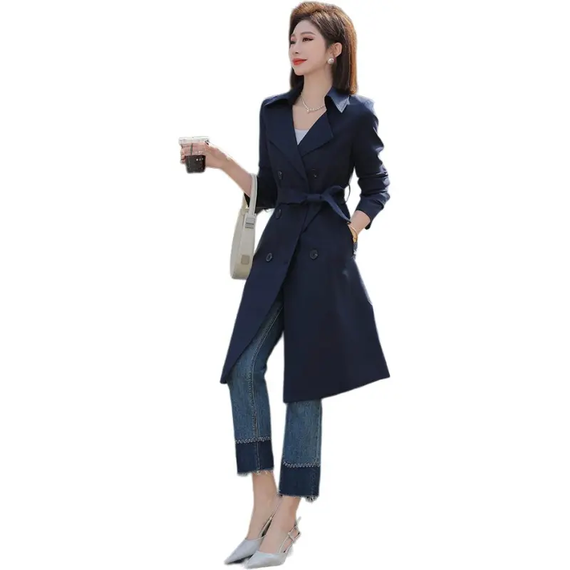 Fele.d Trench Coats Women's Image Color-1