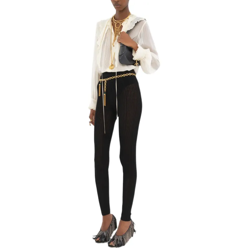 Chloé Ruffle Detailed Long Sleeved Blouse-1