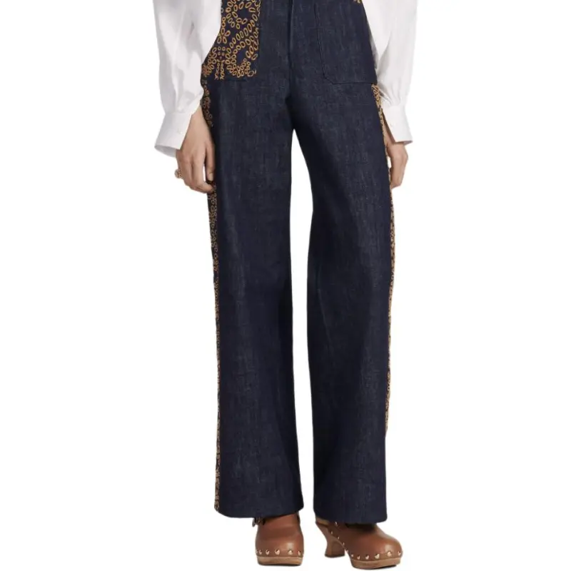 DIOR Jeans Women's Blue-5
