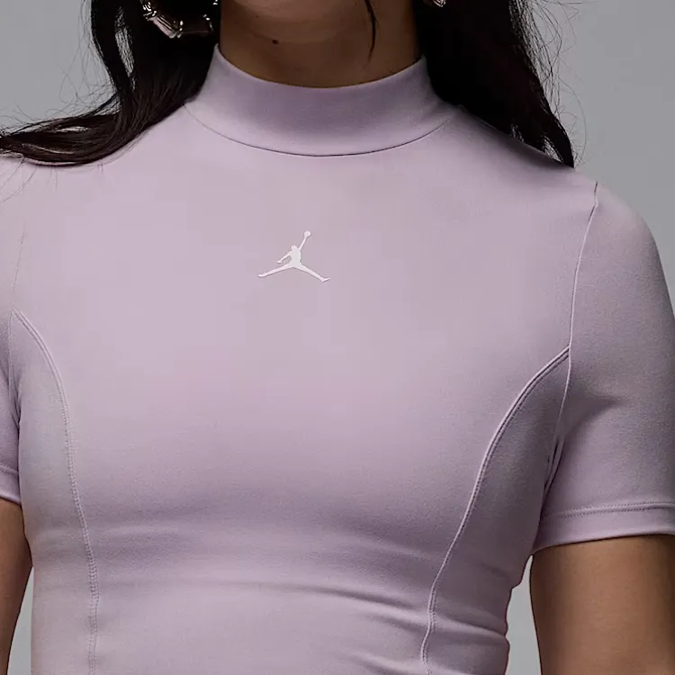 Jordan Women's Short Sleeve Knit Crop Top-3