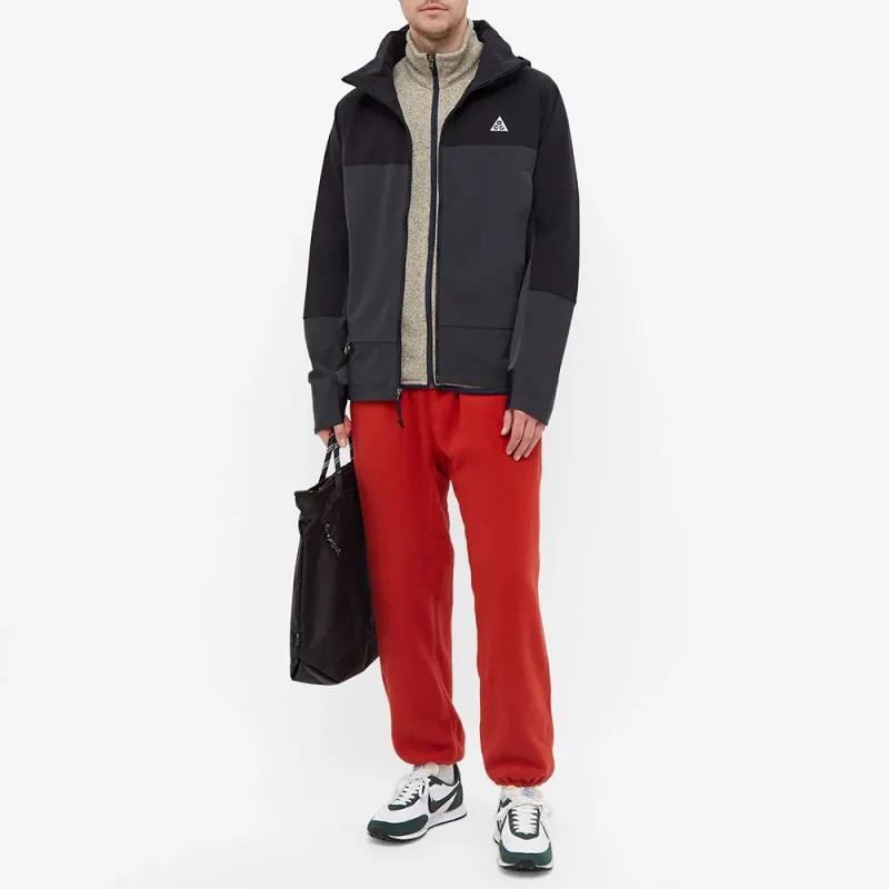 Nike Knitted Sweatpants Men Red-1