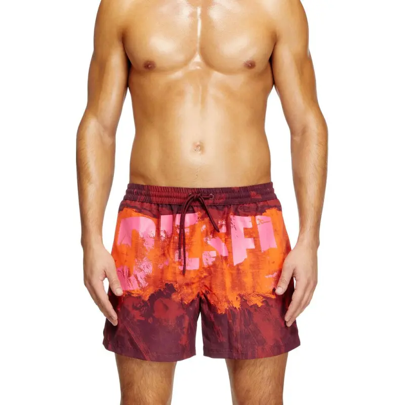 DIESEL Ken 37 D Pop Drawstring Swim Shorts-1