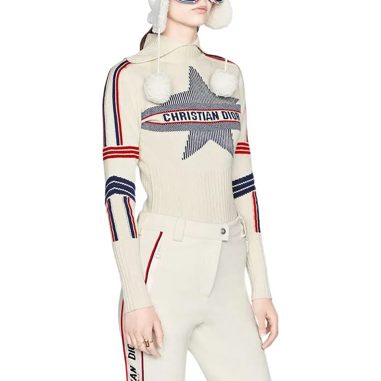 DIOR Cashmere Sweaters Women's White-4