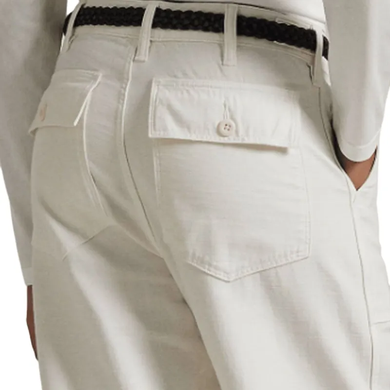 Polo Ralph Lauren SS25 Casual Pants Women's White-4