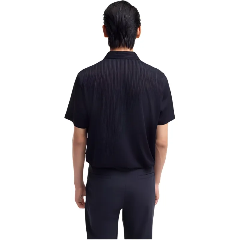 K BOXING Shirts Men Dark Blue-2