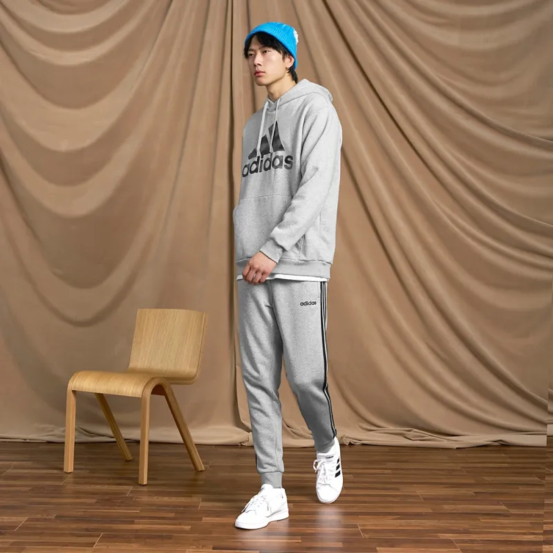 Adidas Knitted Sweatpants Men Gray-2