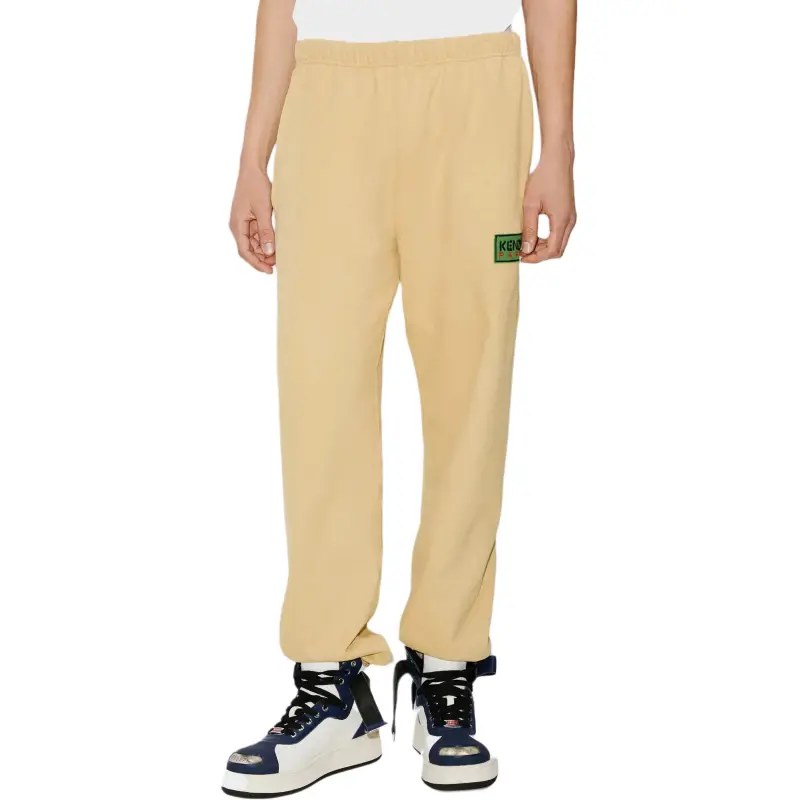 KENZO SS23 Knitted Sweatpants Men's Yellow-2