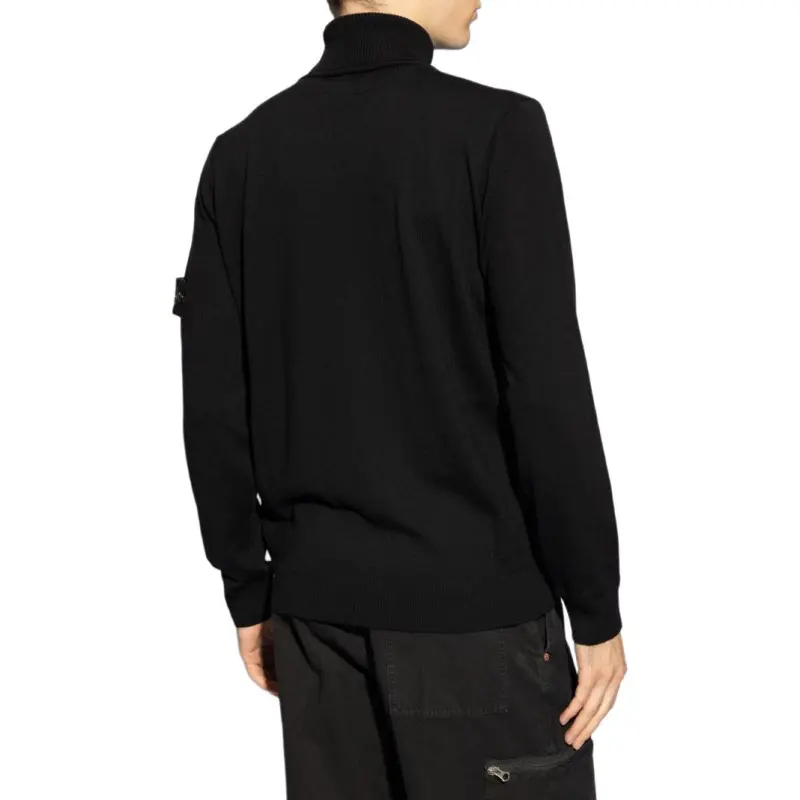 STONE ISLAND Compass patch Wool Jumper-4