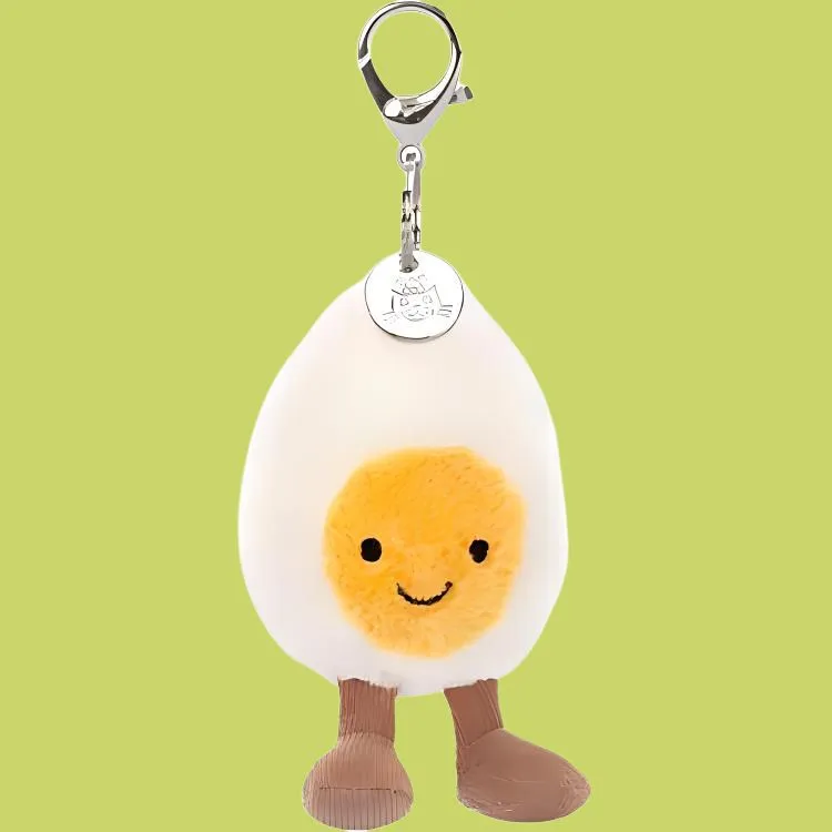 JELLYCAT Amuseables Happy Boiled Egg Bag Charm-1