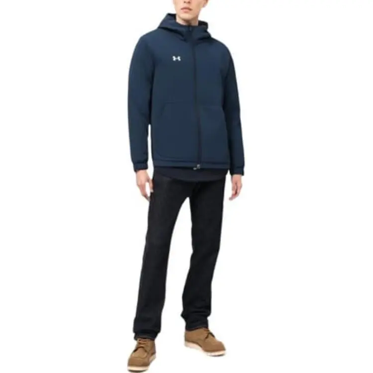 Under Armour Puffer Jackets Men Collegiate Blue-2